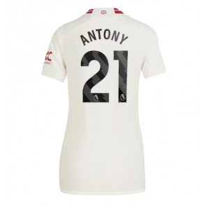 Manchester United Antony #21 Tredje trøje Dame 2023-24 Kort ærmer